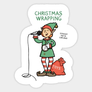 Christmas Wrapping Sticker